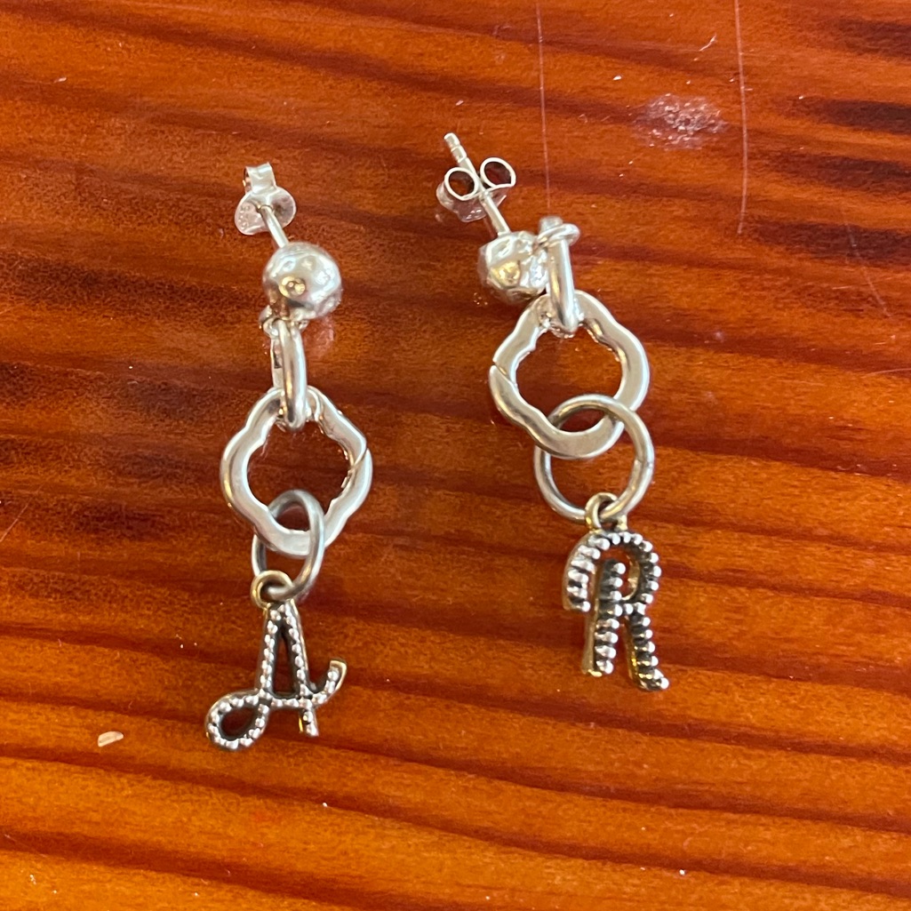 Waxing Poetic Earrings Sterling Silver